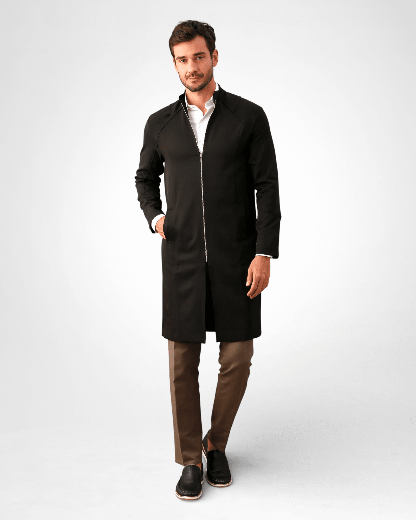 Jaleco Bruno I Preto - HOLI