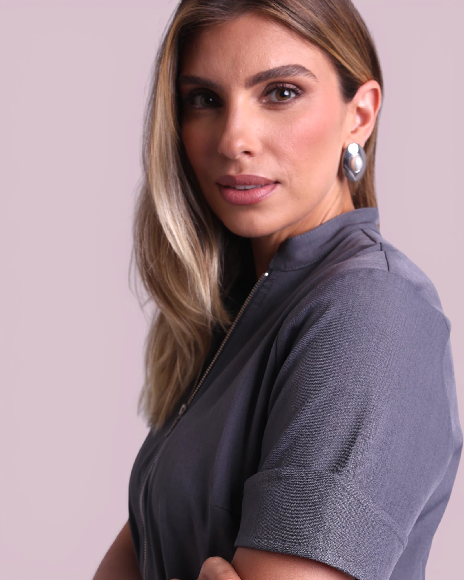 Macacão Frida I Cinza Escuro - HOLI