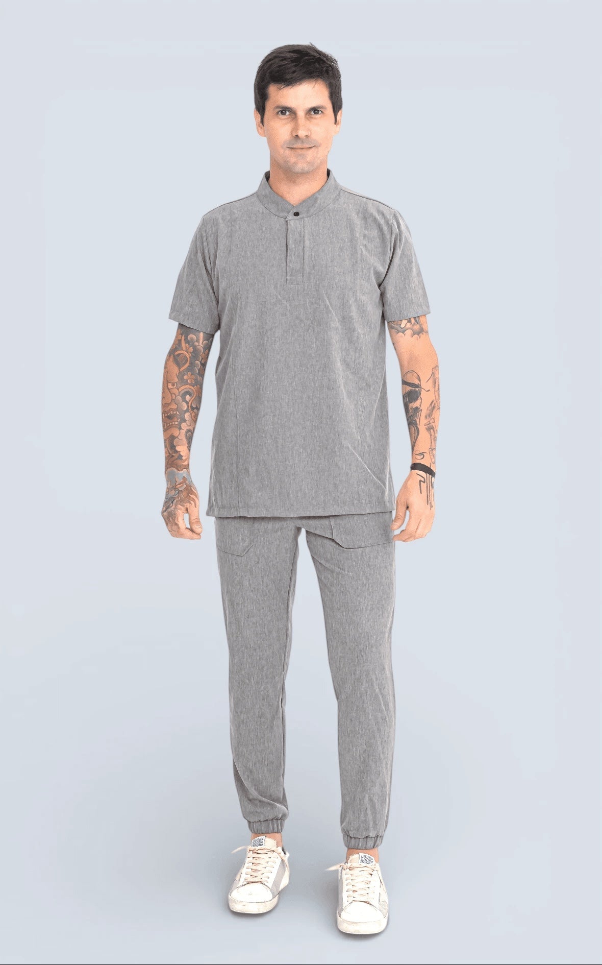 Pijama Comfy Daily I Cinza Claro - HOLI