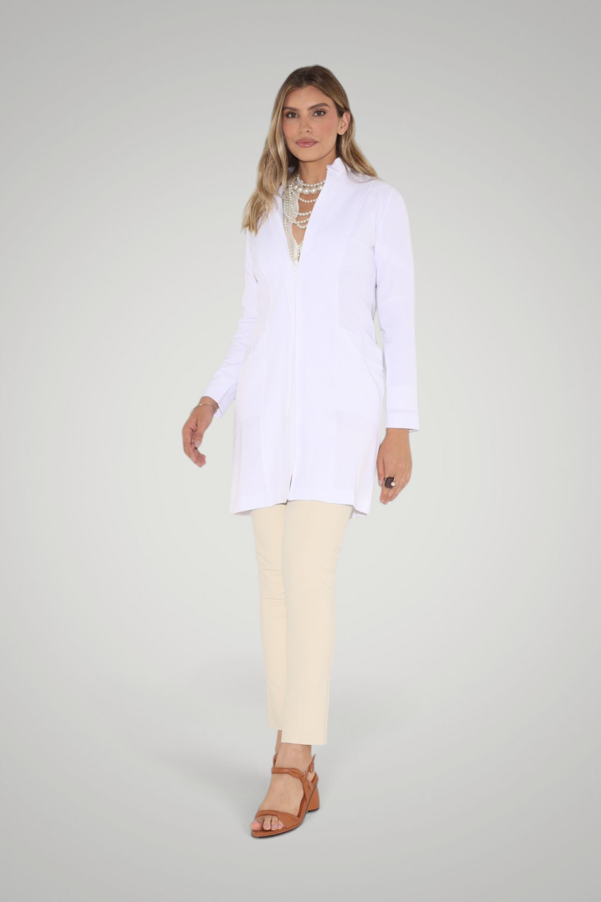 Jaleco Doris I Branco