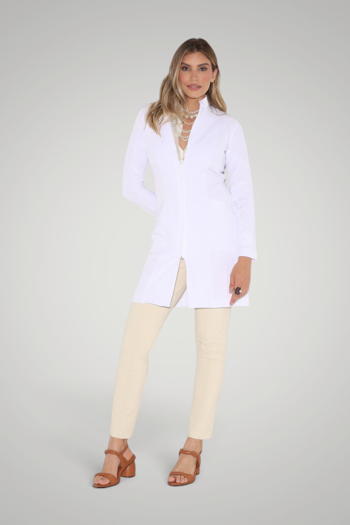 Jaleco Doris I Branco