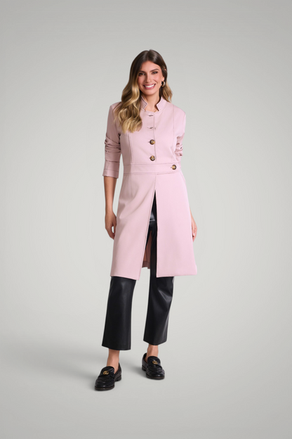 Jaleco Paola I Rosa + Café