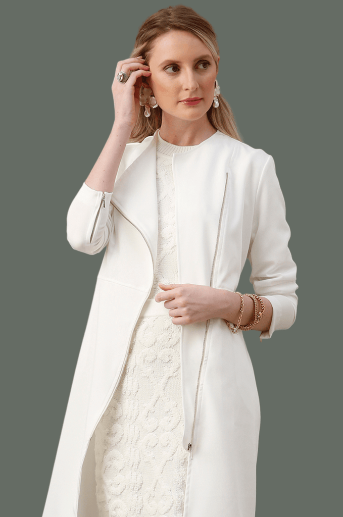 Jaleco Jackie Off - white - HOLI