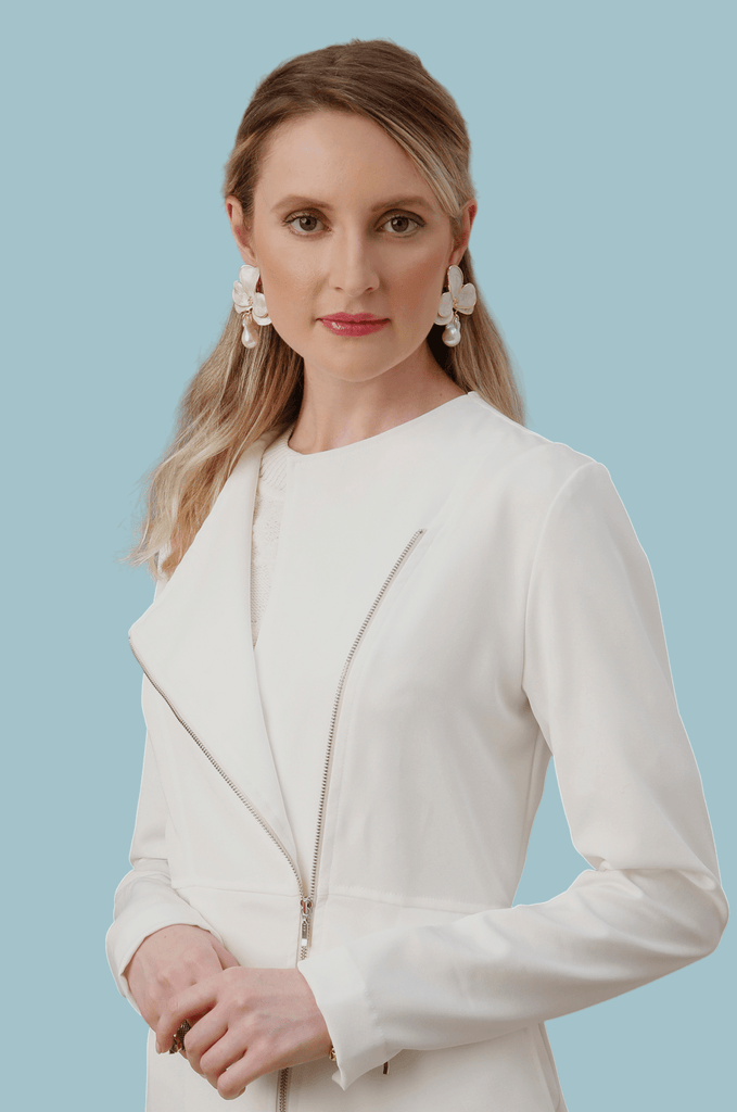 Jaleco Jackie Off - White - HOLI