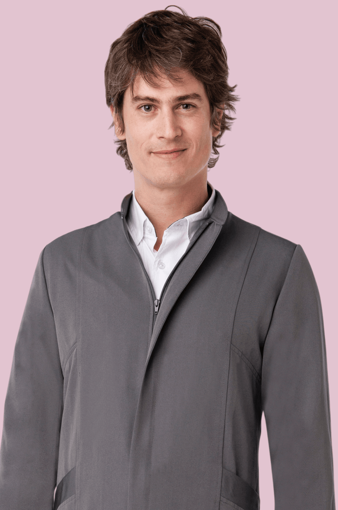 Jaleco Lino Chumbo - HOLI