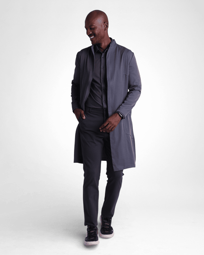 Jaleco Lino I Chumbo - HOLI