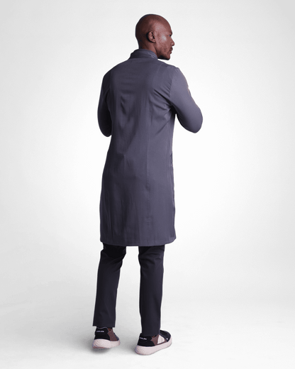 Jaleco Lino I Chumbo - HOLI