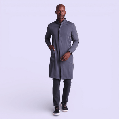 Jaleco Lino I Chumbo - HOLI