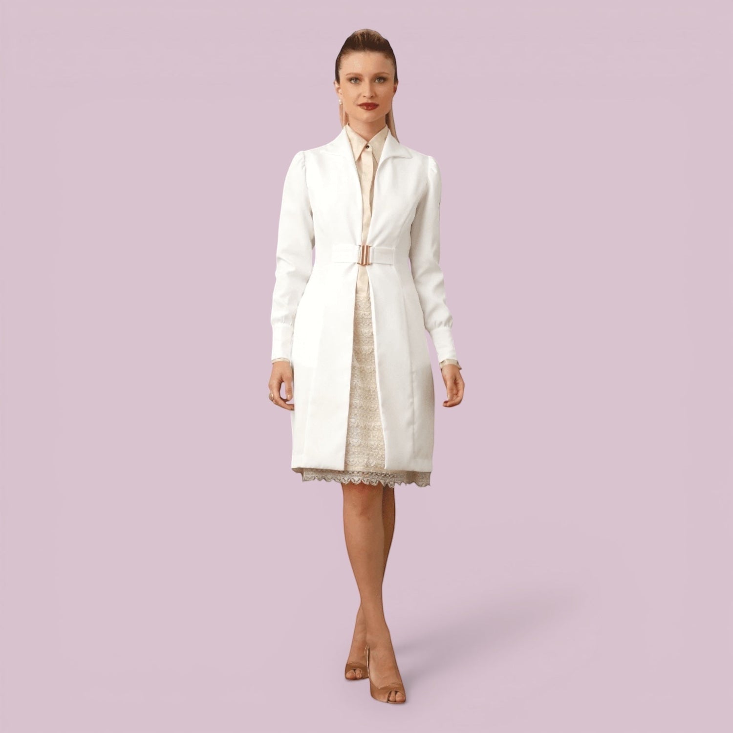 Jaleco Lucy I Off - White - HOLI