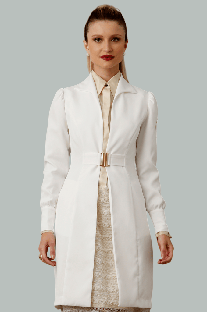 Jaleco Lucy Off - White - HOLI