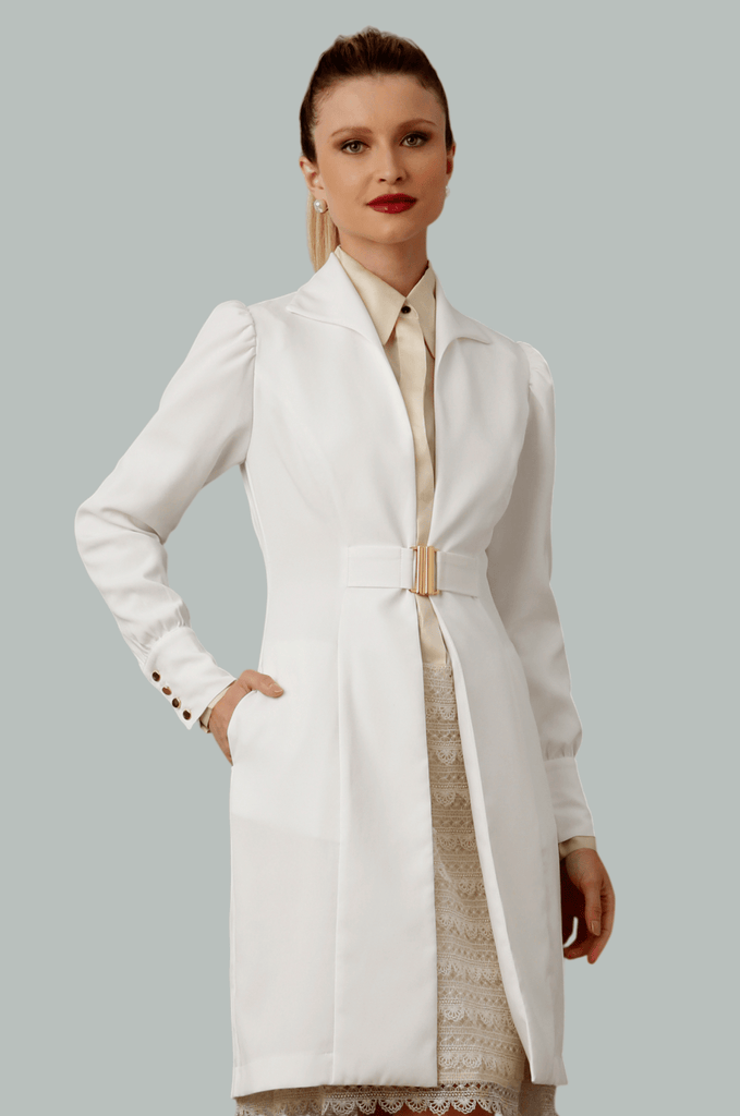 Jaleco Lucy Off - White - HOLI