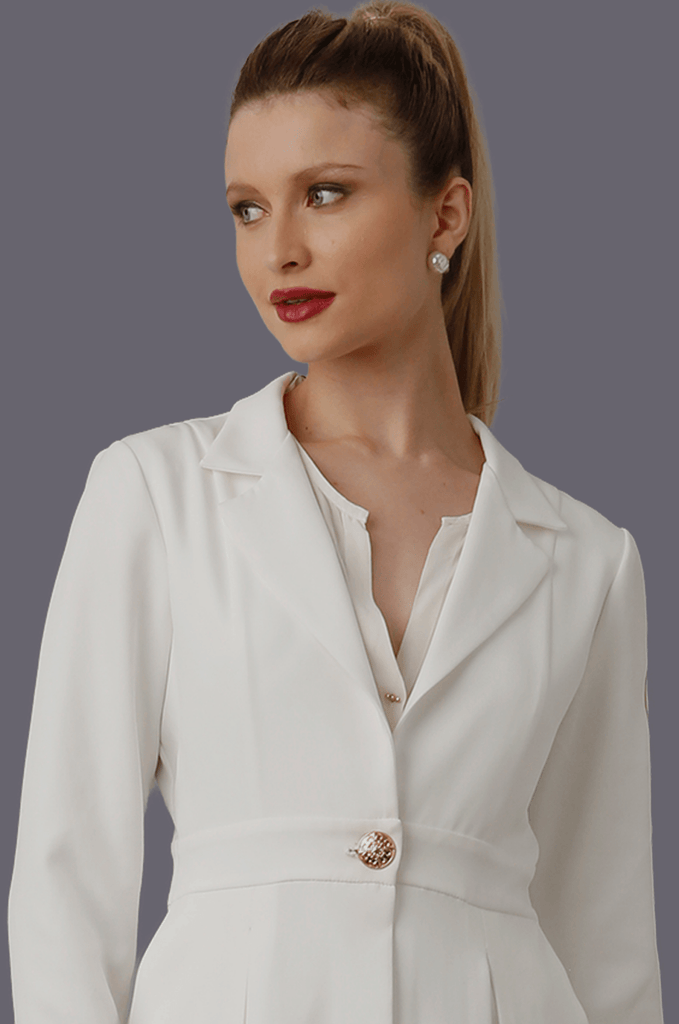 Jaleco Naomi Branco - HOLI