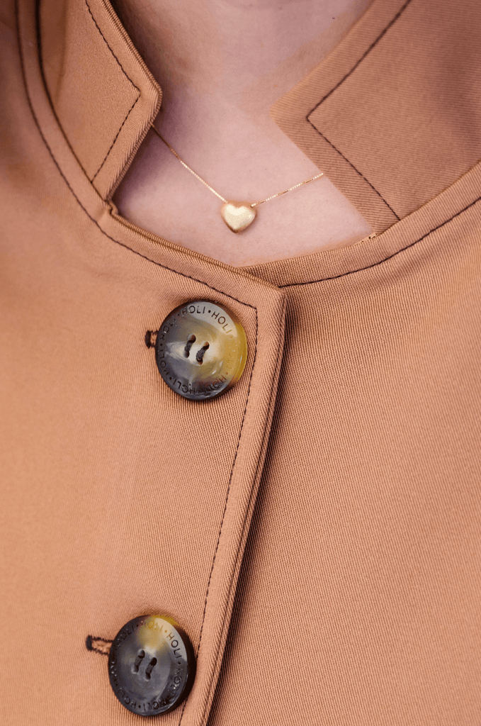 Jaleco Paola Caramelo I Café - HOLI