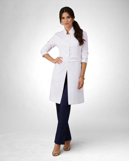 Jaleco Paola I Branco - HOLI