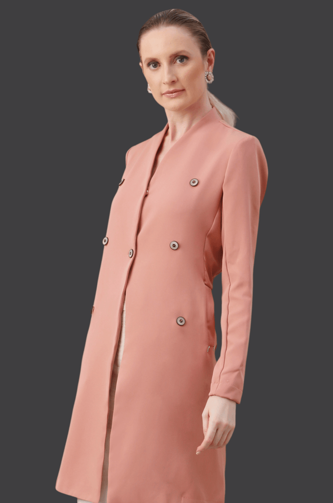 Jaleco Vivi Monteiro Rosa - HOLI