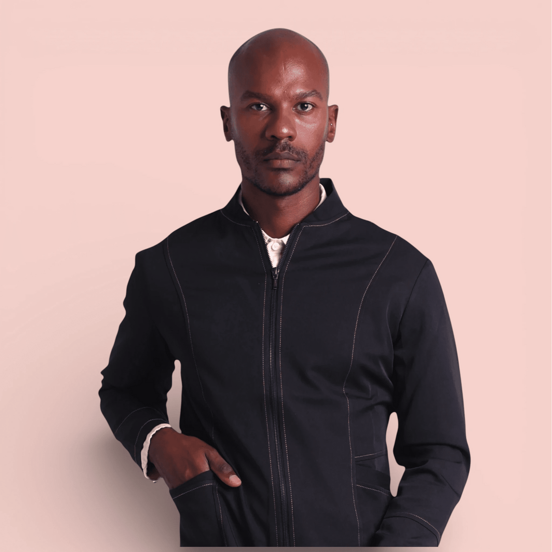 Jaqueta VOX I Preto + Caramelo