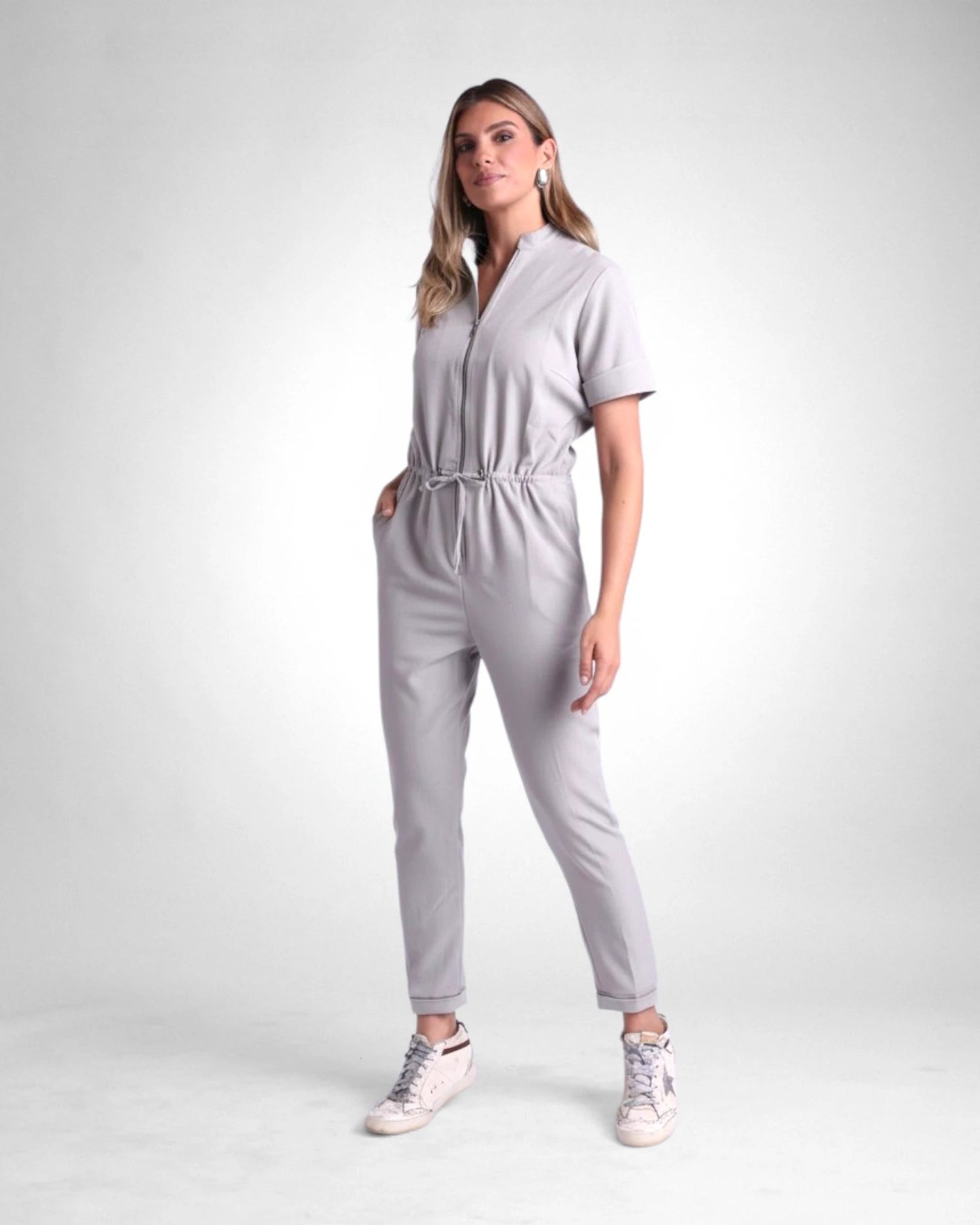 Macacão Frida I Cinza Claro - HOLI