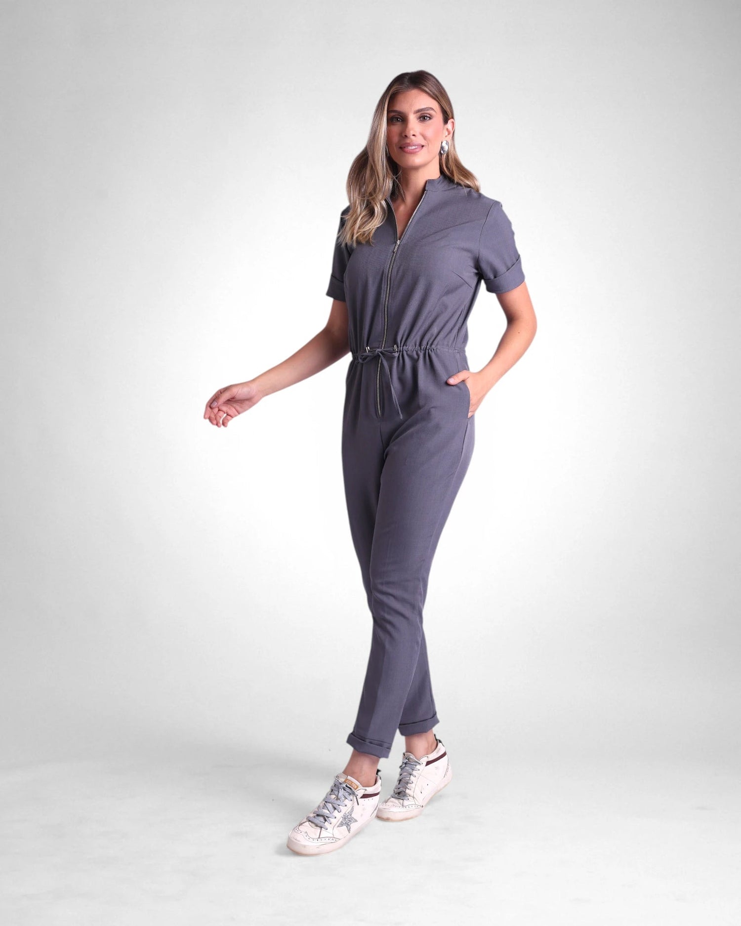 Macacão Frida I Cinza Escuro - HOLI