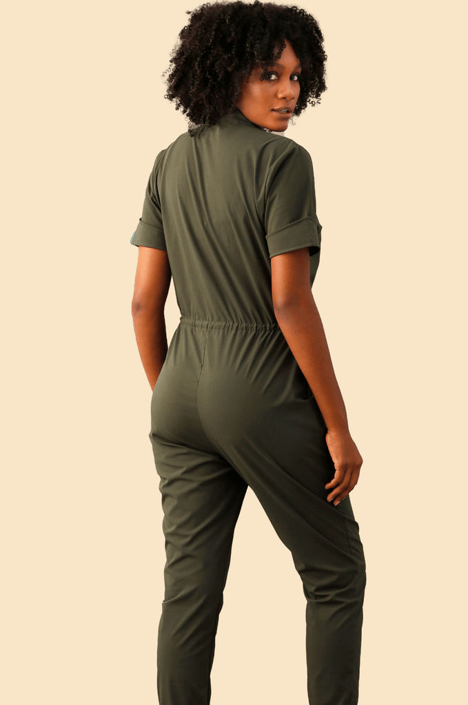 Macacão Frida Verde Floresta - HOLI