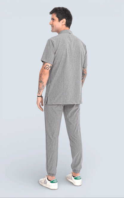 Pijama Comfy Daily I Cinza Claro - HOLI