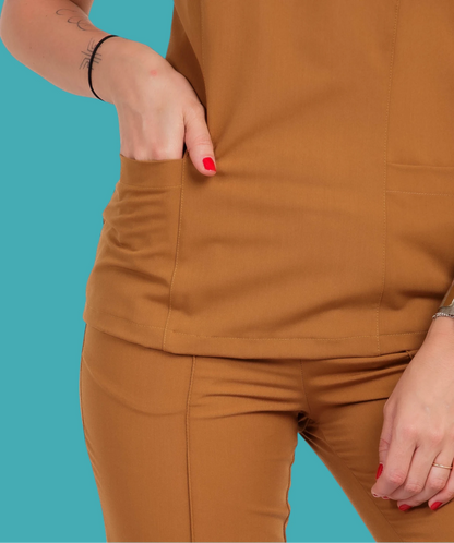 Pijama Comfy Select I Dark Camel - HOLI