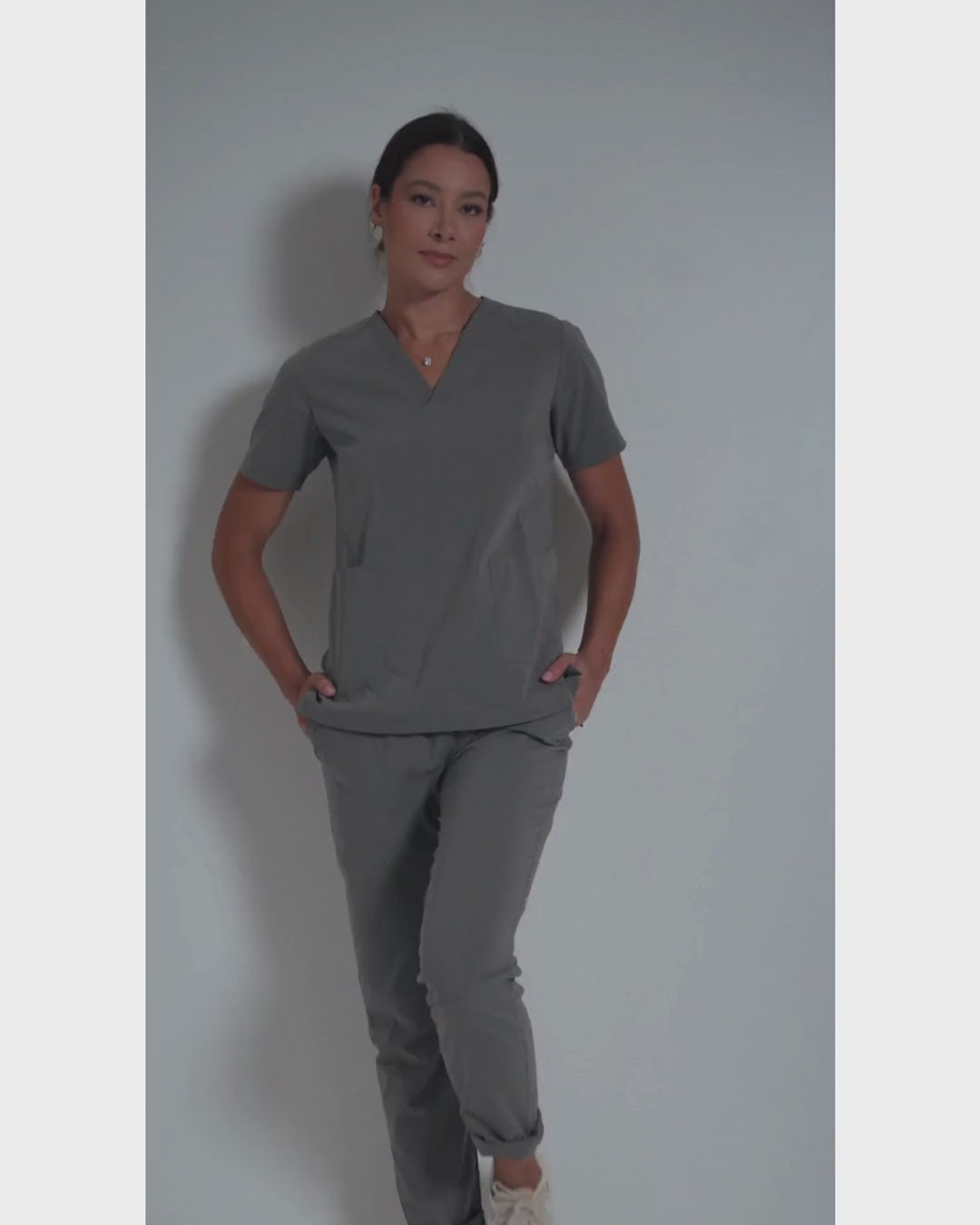 Scrub [F] Slim I Cinza