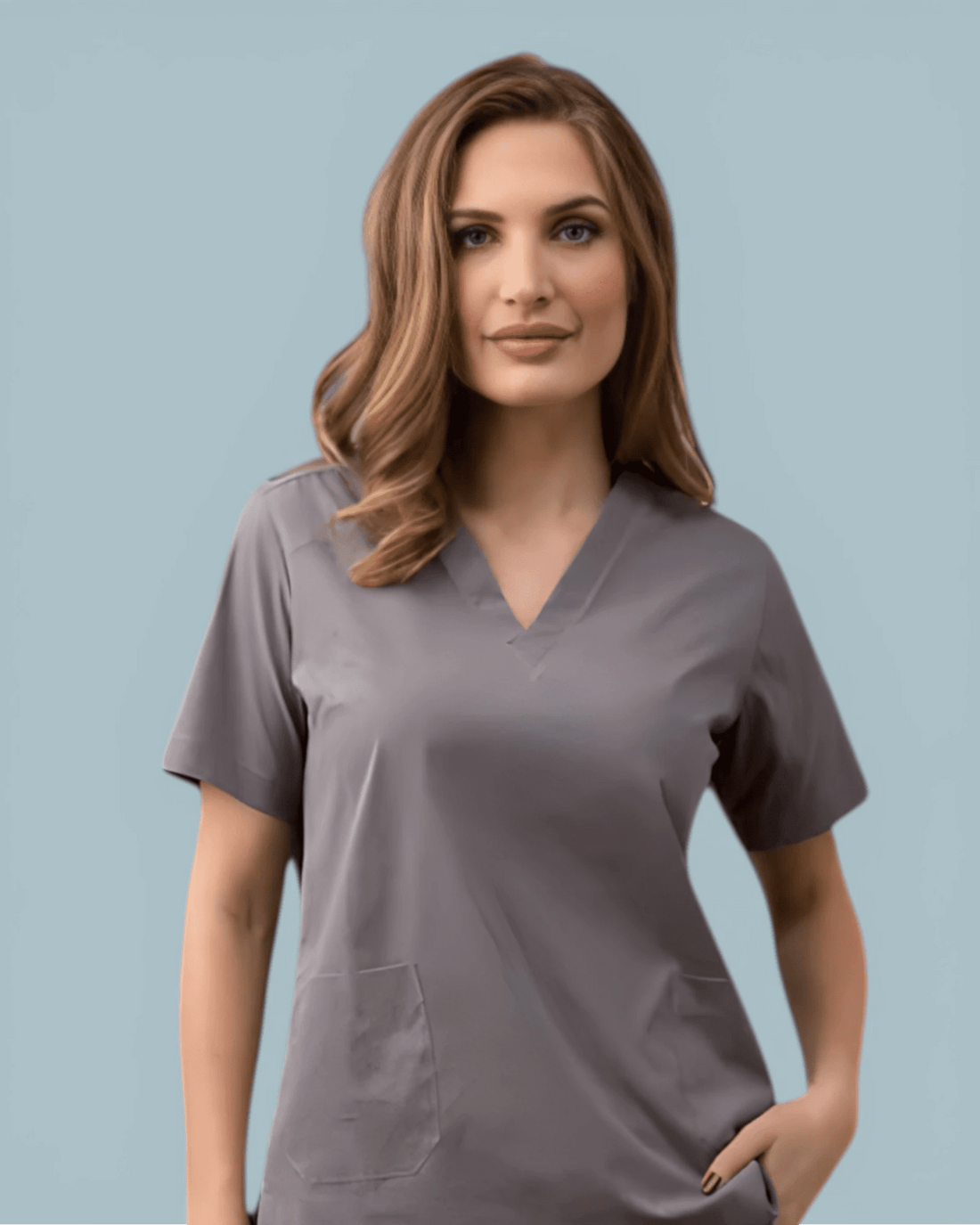 Scrub [F] Slim I Cinza