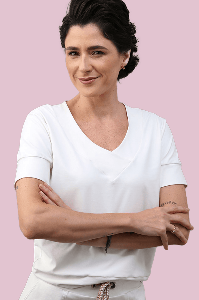 Scrub Feminino Bac - Off Off - White - HOLI