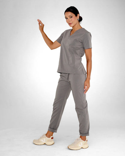 Scrub Slim I Cinza - HOLI