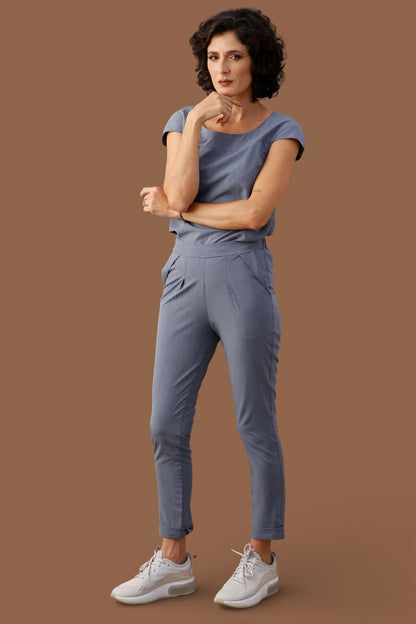 Scrub Tulipa Azul I Feminino - HOLI